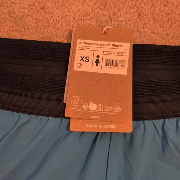 NWT on Running 2 In 1 Shorts - Picture 2 of 2